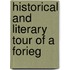Historical And Literary Tour Of A Forieg