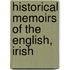 Historical Memoirs Of The English, Irish