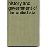 History And Government Of The United Sta door William Estabrook Chancellor