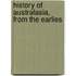 History Of Australasia, From The Earlies