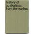 History Of Australasia; From The Earlies