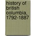 History Of British Columbia, 1792-1887