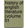 History Of English Literature (Volume 01 by Hippolyte Taine