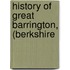 History Of Great Barrington, (Berkshire
