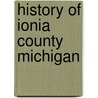 History Of Ionia County Michigan door Rev.E.E. Branch