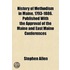 History Of Methodism In Maine, 1793-1886