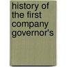 History Of The First Company Governor's door Onbekend