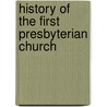History Of The First Presbyterian Church door First Presbyterian Church
