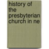 History Of The Presbyterian Church In Ne door Lachlan Cumming Vass