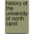 History Of The University Of North Carol