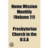 Home Mission Monthly (Volume 21)