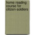 Home Reading Course For Citizen-Soldiers