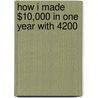 How I Made $10,000 In One Year With 4200 door Joseph H. Tumbach