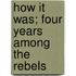 How It Was; Four Years Among The Rebels