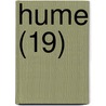 Hume (19) door Ll D. Thomas Henry Huxley