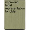 Improving Legal Representation For Older door United States. Aging