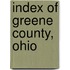 Index Of Greene County, Ohio