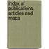 Index Of Publications, Articles And Maps