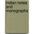 Indian Notes And Monographs