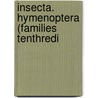 Insecta. Hymenoptera (Families Tenthredi by P. Cameron