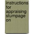 Instructions For Appraising Stumpage On