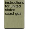 Instructions For United States Coast Gua door United States. Guard