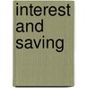 Interest And Saving door Sir Edward Carter Kersey Gonner