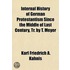 Internal History Of German Protestantism