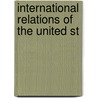 International Relations Of The United St door American Academy of Political Science