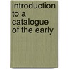 Introduction To A Catalogue Of The Early door British Museum Drawings