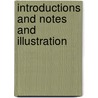 Introductions And Notes And Illustration door Sir Walter Scott