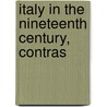 Italy In The Nineteenth Century, Contras door James Whiteside