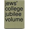 Jews' College Jubilee Volume door Jews' College