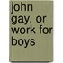 John Gay, Or Work For Boys