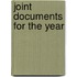 Joint Documents For The Year