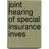 Joint Hearing Of Special Insurance Inves door New York Legislature Insurance