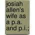 Josiah Allen's Wife As A P.A. And P.I.;
