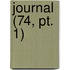 Journal (74, Pt. 1)