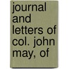 Journal And Letters Of Col. John May, Of door John May