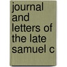 Journal And Letters Of The Late Samuel C door Samuel Curwen