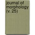 Journal Of Morphology (V. 25)