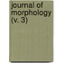 Journal Of Morphology (V. 3)