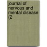 Journal Of Nervous And Mental Disease (2 door American Neurological Association