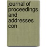 Journal Of Proceedings And Addresses Con door Association Of American Universities