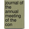 Journal Of The Annual Meeting Of The Con door Episcopal Church. Massachusetts