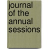 Journal Of The Annual Sessions door New Jerusalem Convention