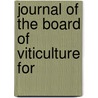 Journal Of The Board Of Viticulture For door Australian Wine Association of Victoria
