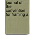 Journal Of The Convention For Framing A