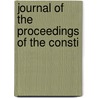 Journal Of The Proceedings Of The Consti door Florida. Const Convention