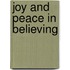 Joy And Peace In Believing
